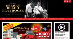 Desktop Screenshot of delraybeachplayhouse.com